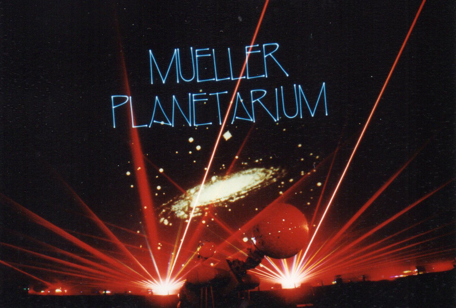 Laser show promotion (1980s)