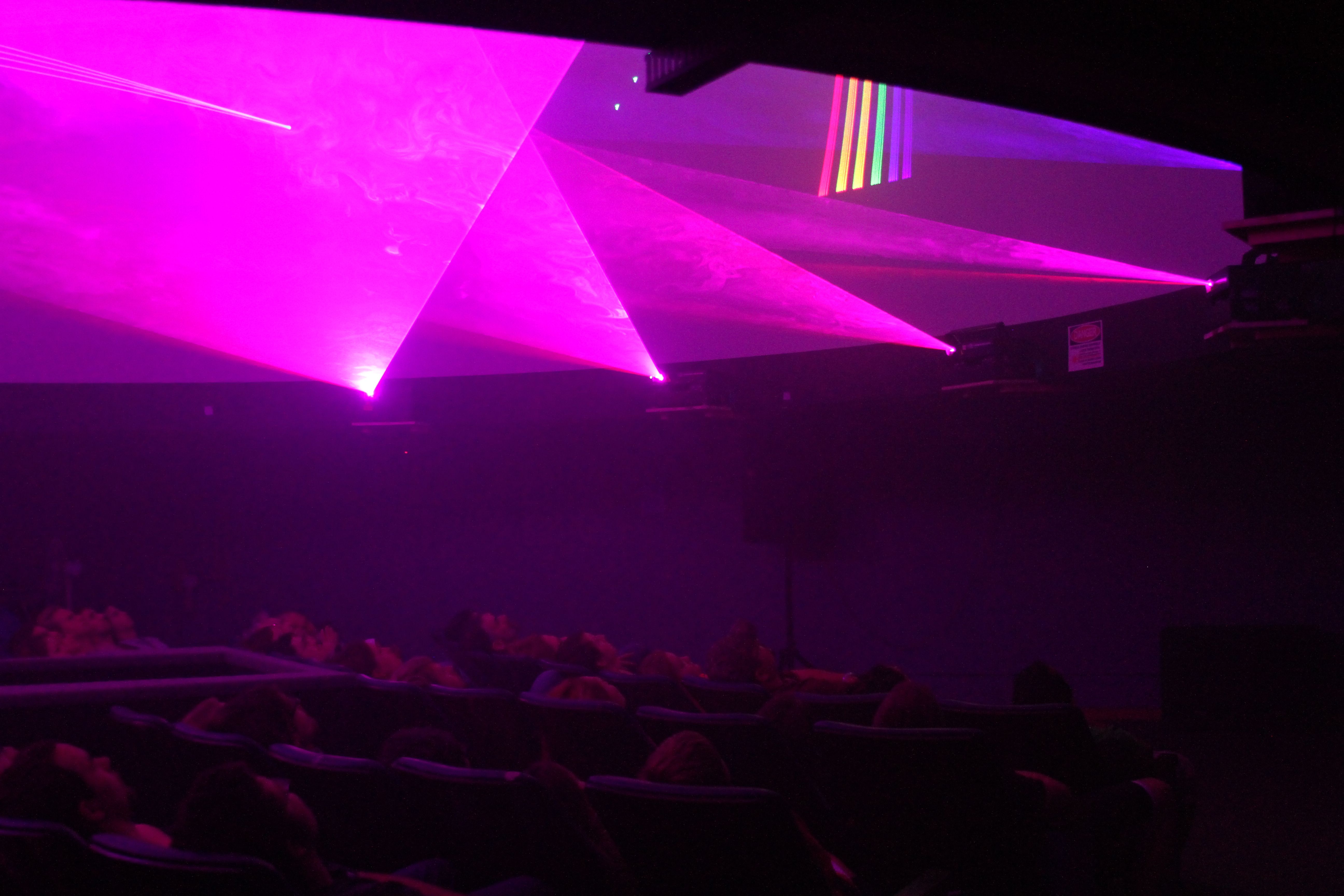 Laserfest: seven laser projectors! (2012)