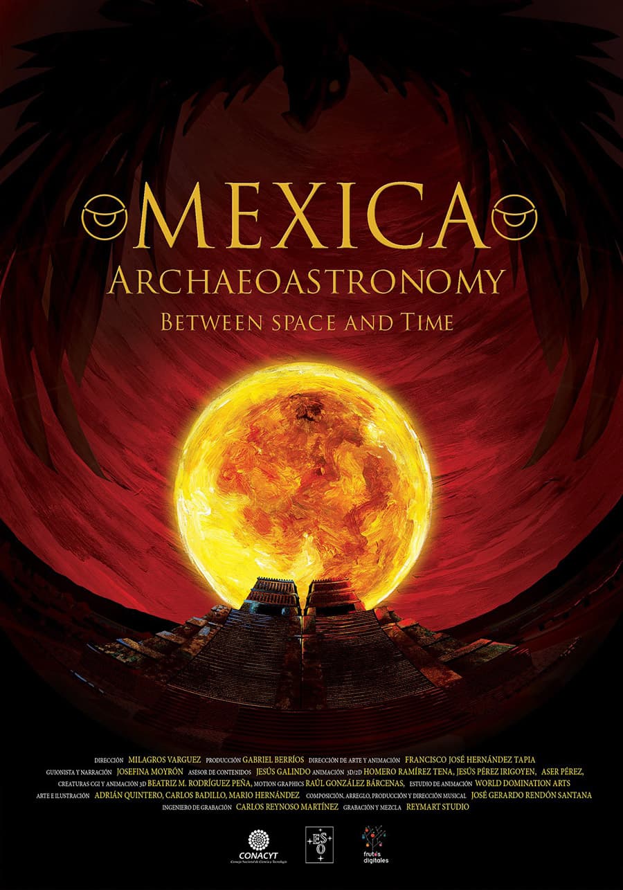 Mexica Archaeoastronomy, Between Space & Time show poster